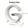 (free home delivery) Multifunctional Lamp With Bluetooth Speaker Wireless Charger Sunrise Wake-up & Alarm Clock
